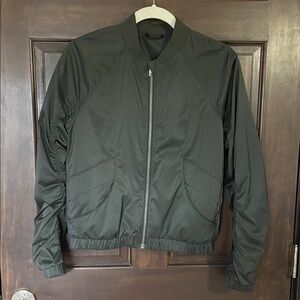 Lululemon Above the Clouds Bomber Jacket - Dark Green Size 4